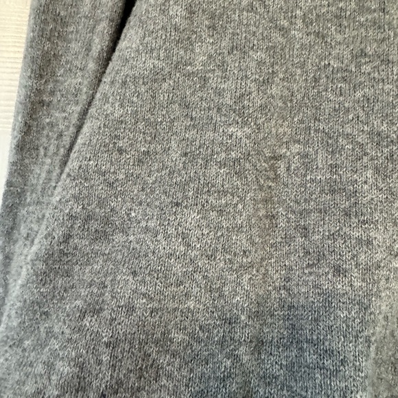 Lands’ End Grey Wool Blend Turtleneck Knit Sweater - Picture 3 of 8